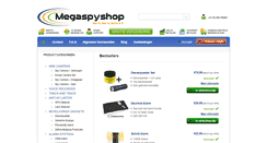 Desktop Screenshot of megaspyshop.nl